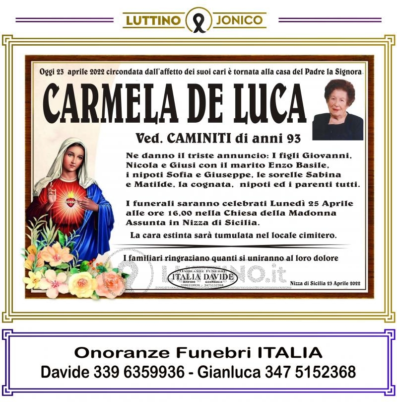 Carmela De Luca 